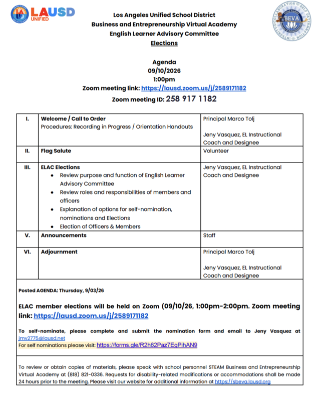 Agenda