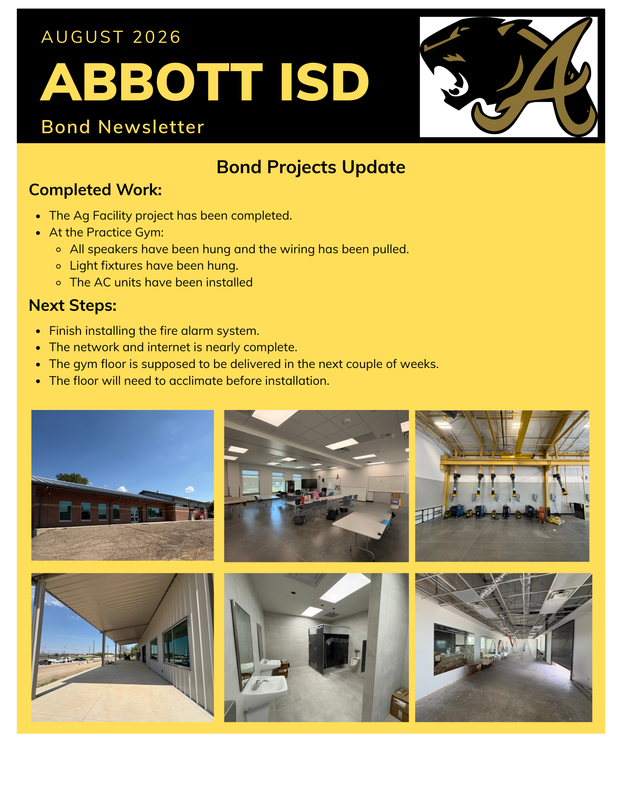 August Bond Newsletter Featured Photo