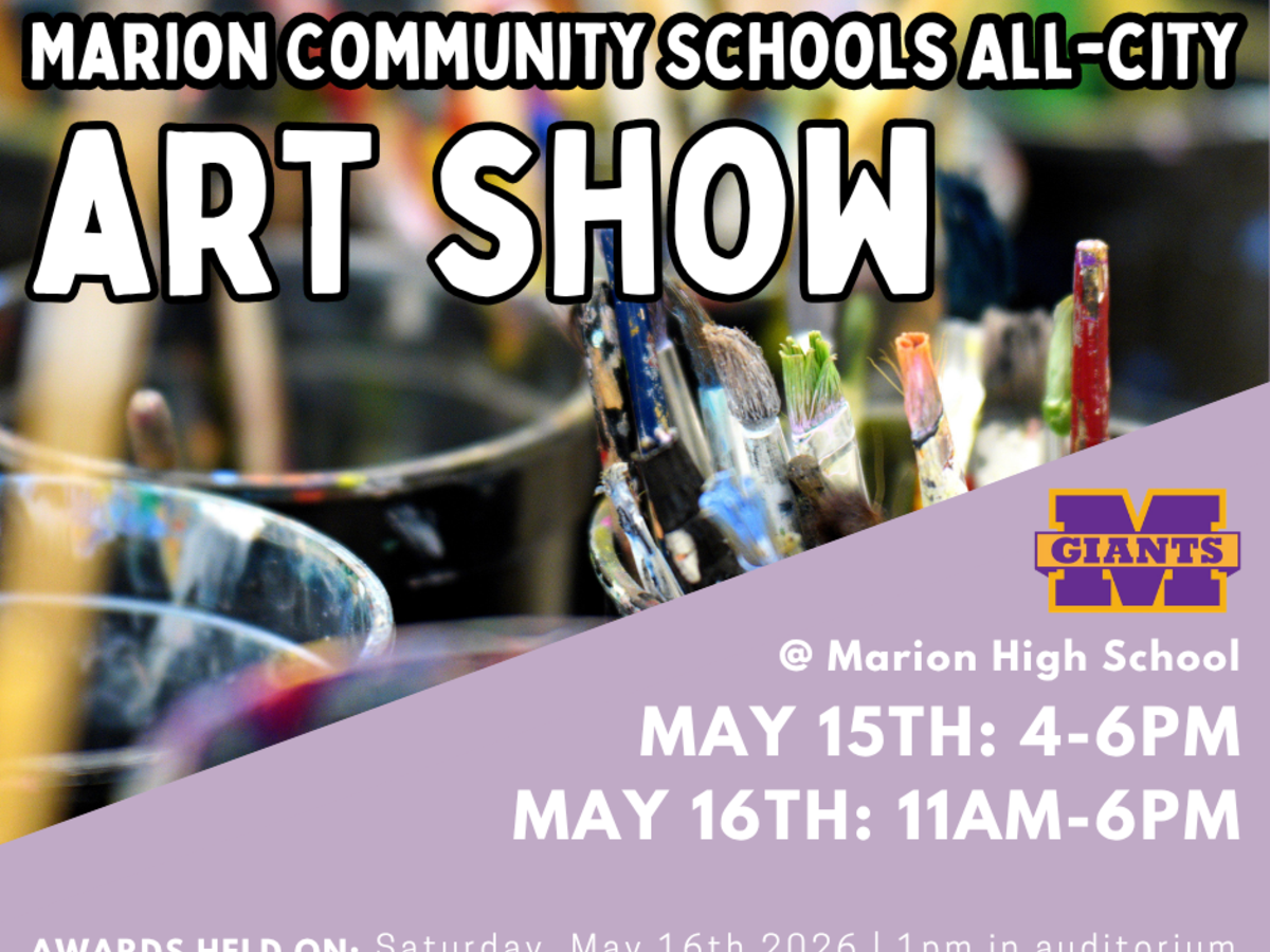 promo graphic - MCS All-City Art Show spring 2026