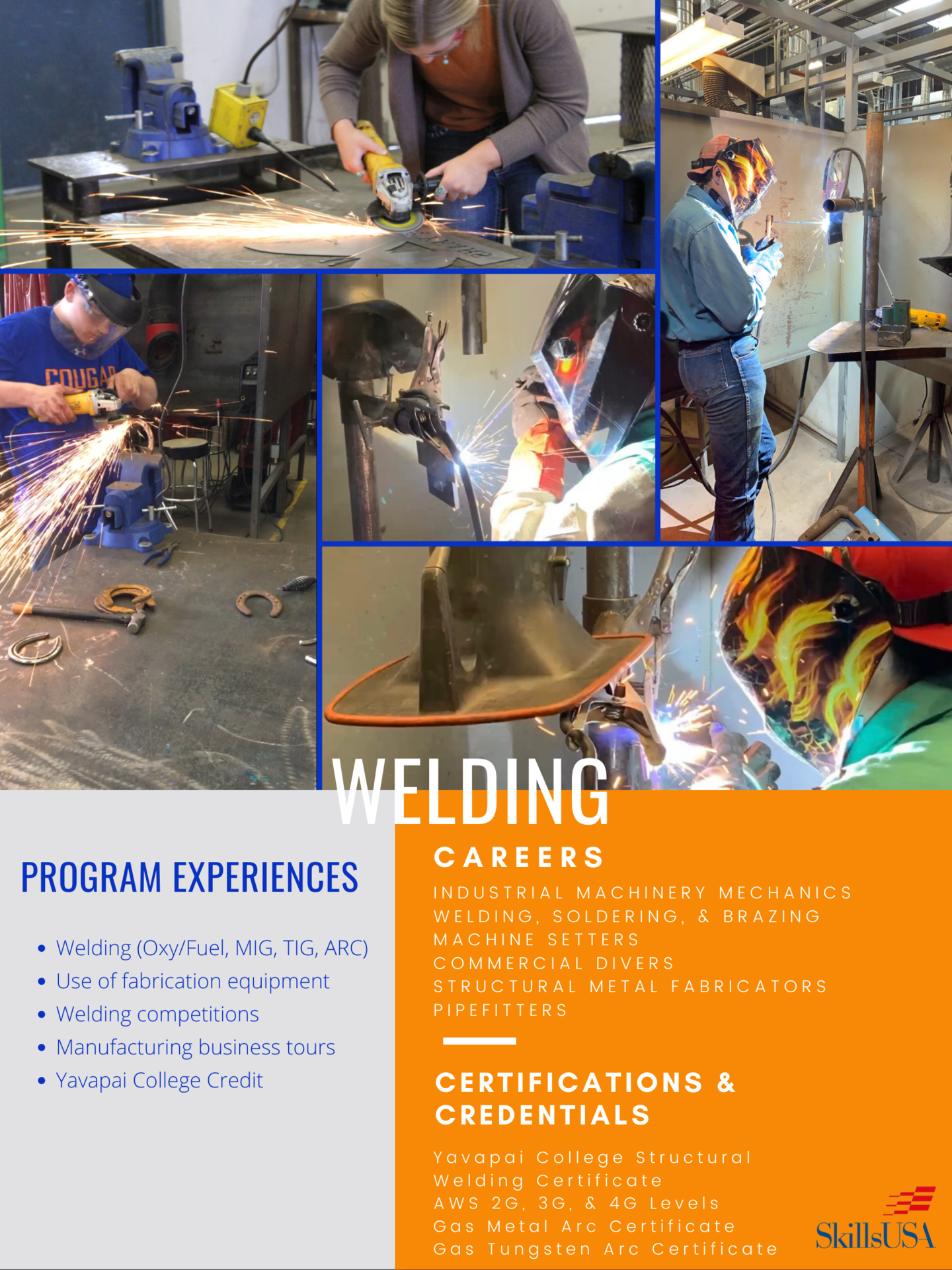 welding informational flyer
