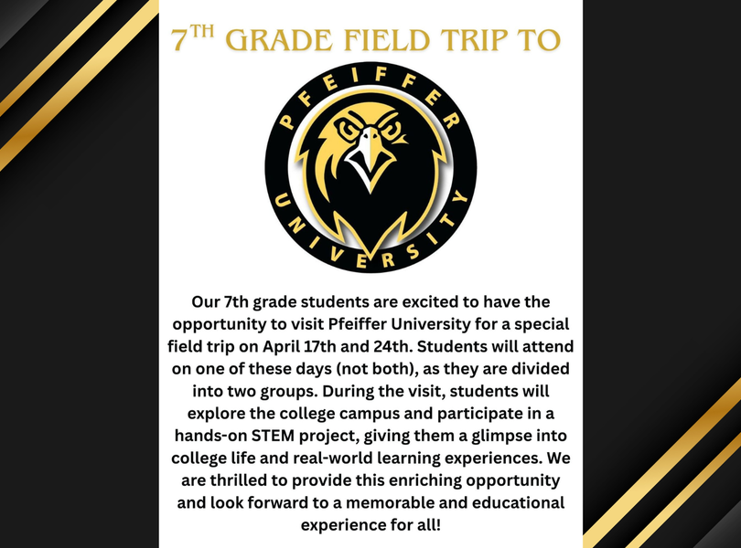 7th Grade Field Trip