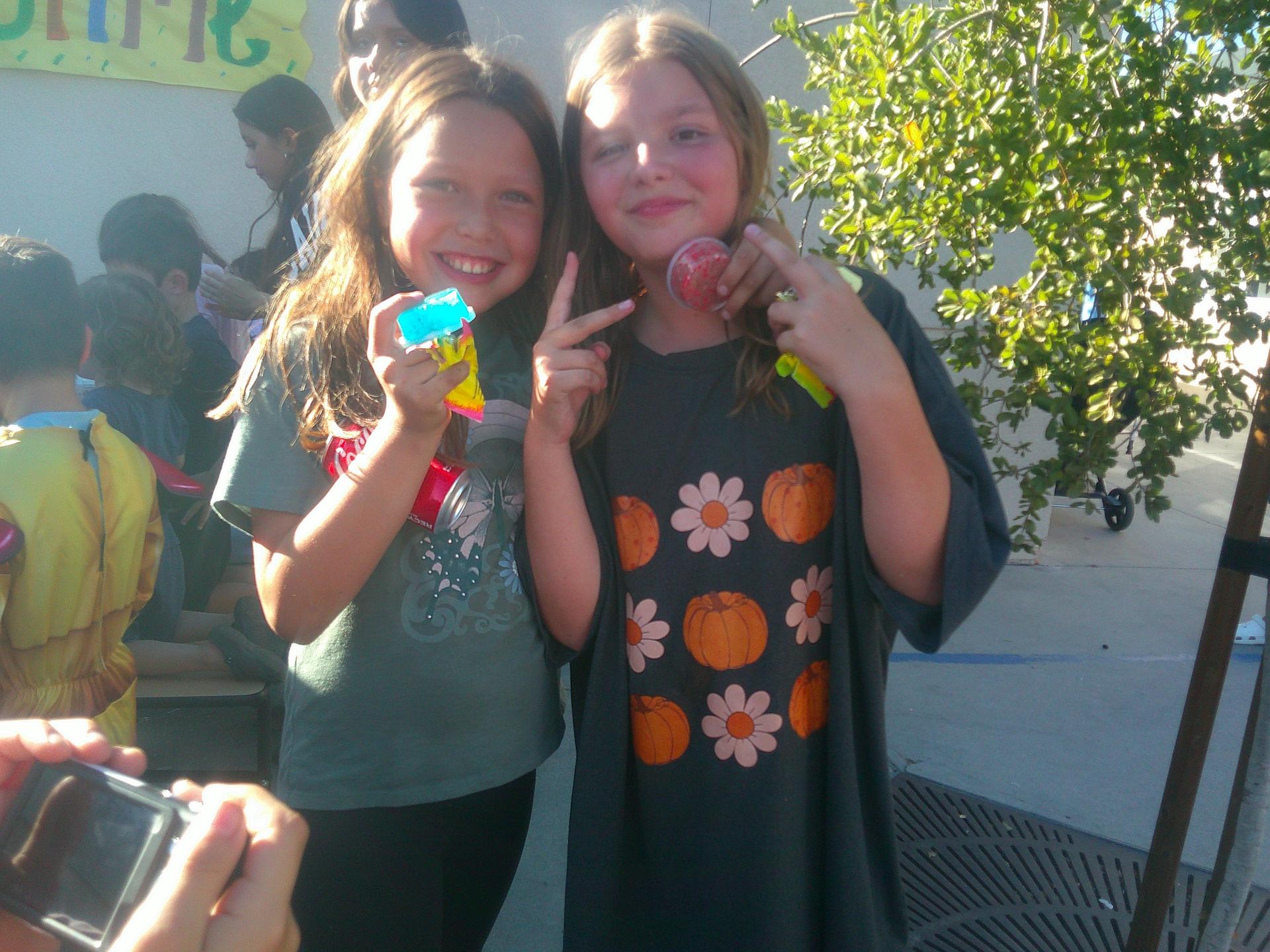 students at Harvest Festival