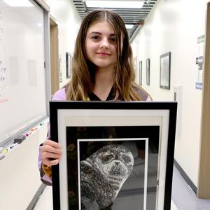 Noa Lettinga CMS Superintendent Middle School Art Winner Jan. 13