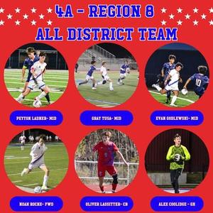 Congratulations to our six pirates on making the 4A- Region 8 all district team!