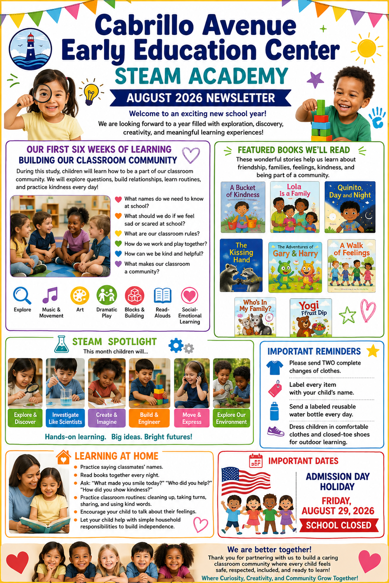 Cabrillo EEC August Newsletter