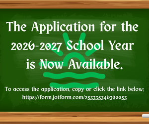 Open Enrollment Application for the 2026-2027 School Year is Now Available