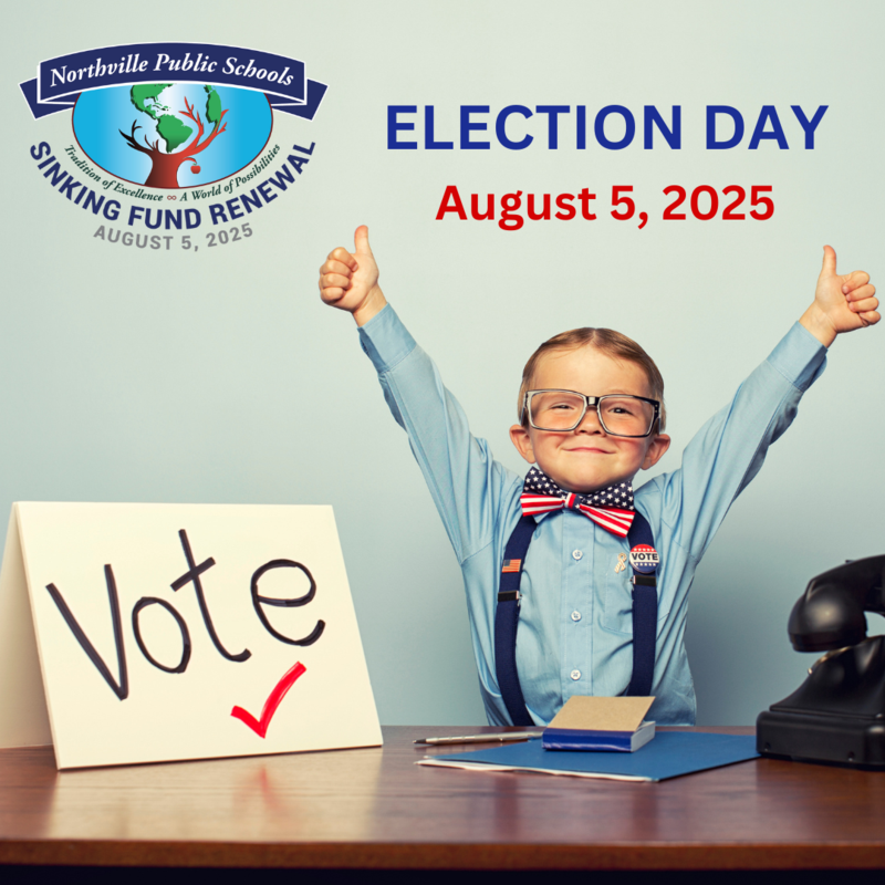 Young kid celebrating election day