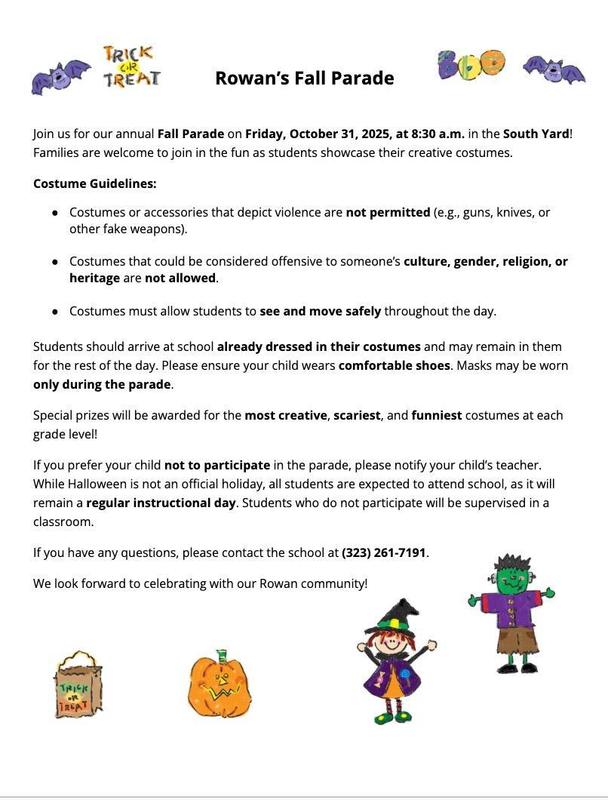 Costume guideline in English