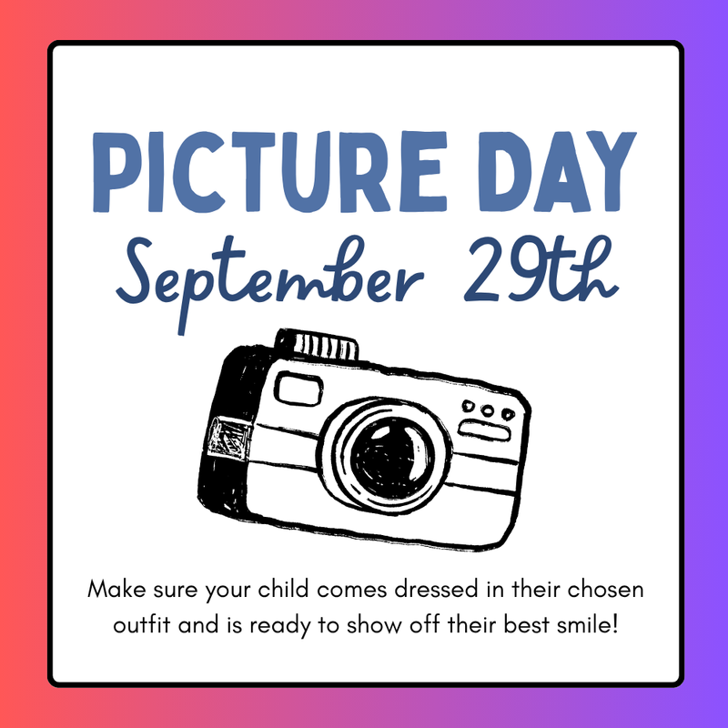 Picture Day - September 29th