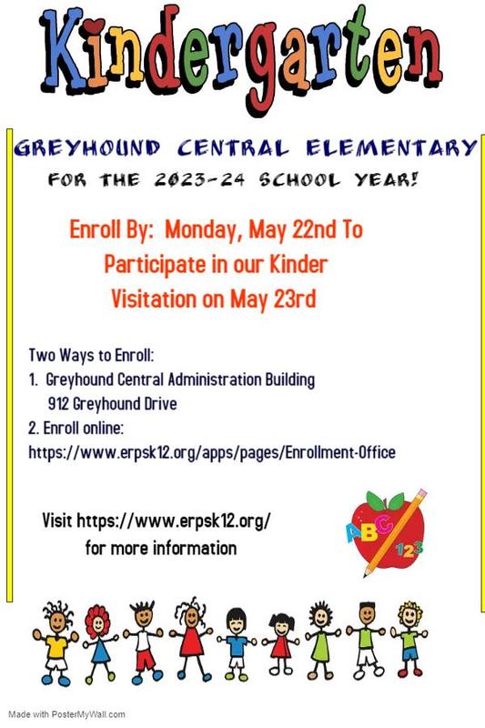 Kindergarten Enrollment Eaton Rapids Public Schools