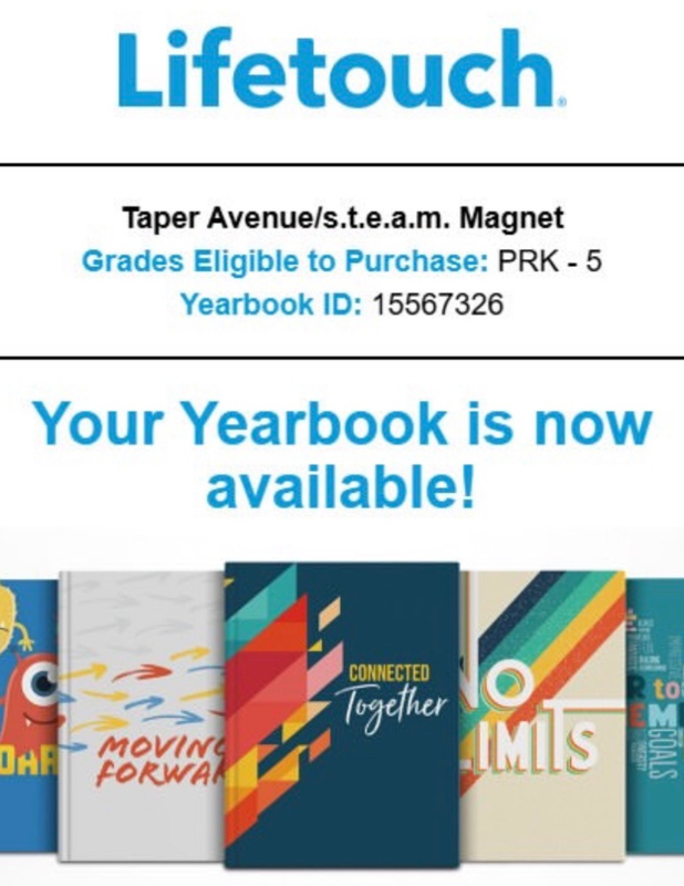 Yearbook flyer 2025-26