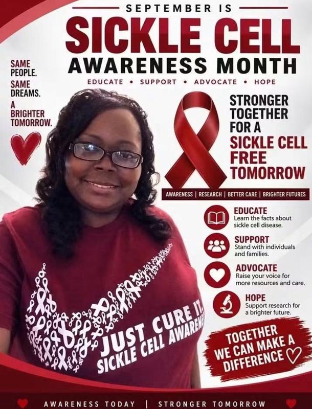 September is Sickle Cell Awareness Month Thumbnail Image