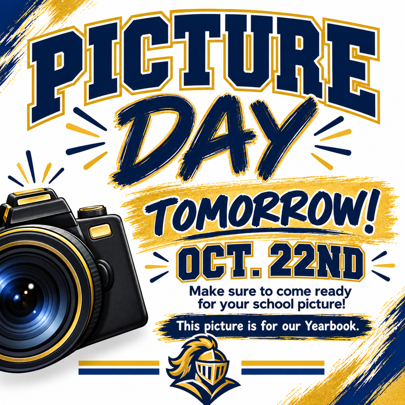 Picture day tomorrow