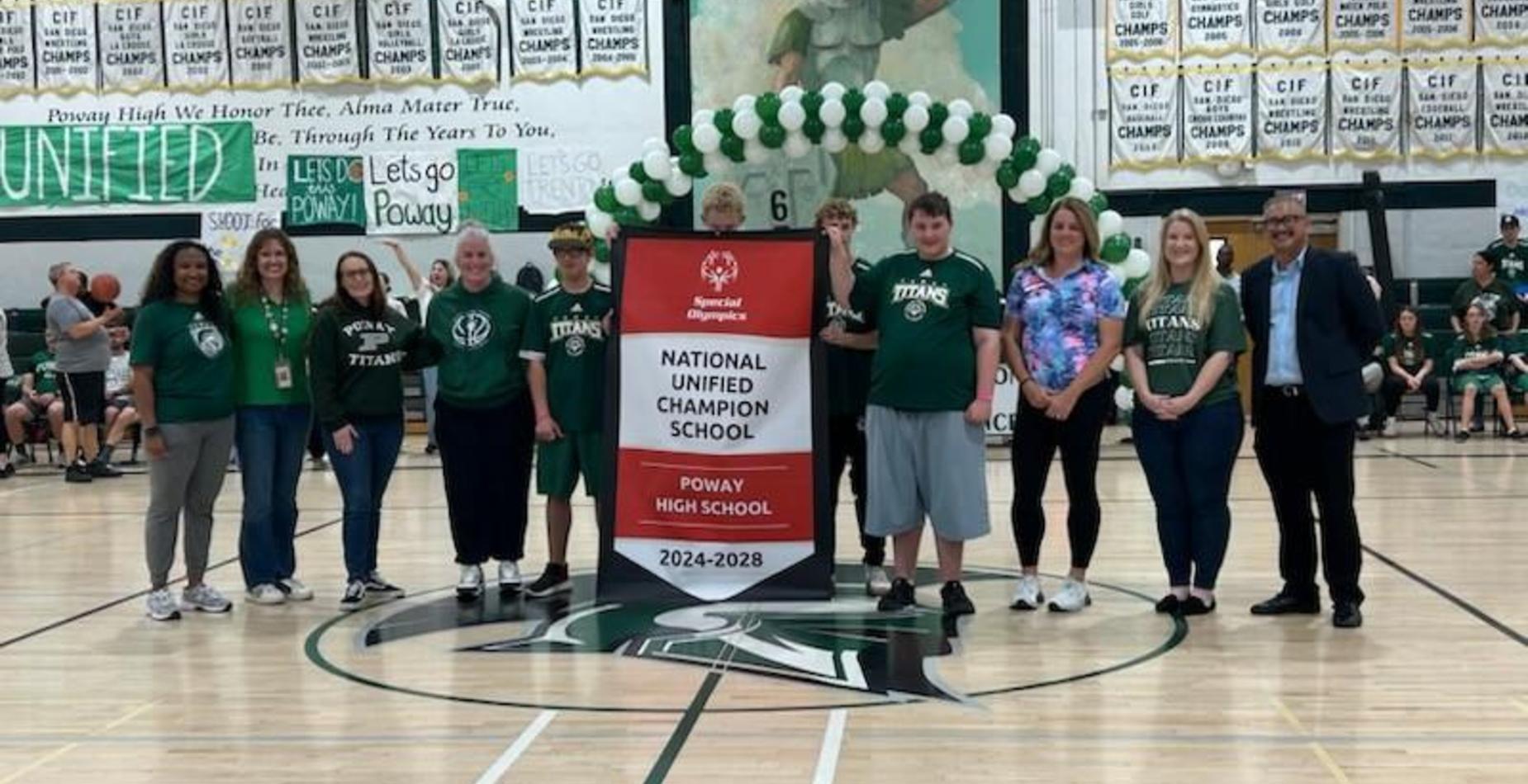 Poway High National Unified Champion School photo