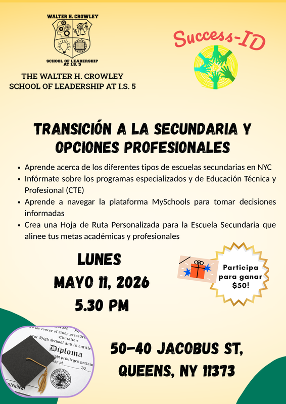 Success ID parent workshop (spanish)