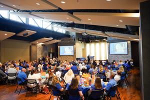 The new TISD teacher class of 2025 gathers for New Teacher Induction
