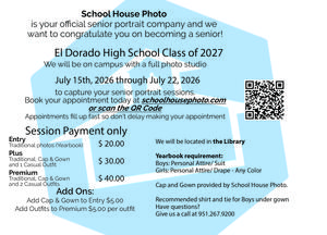 School House Senior Portraits Info