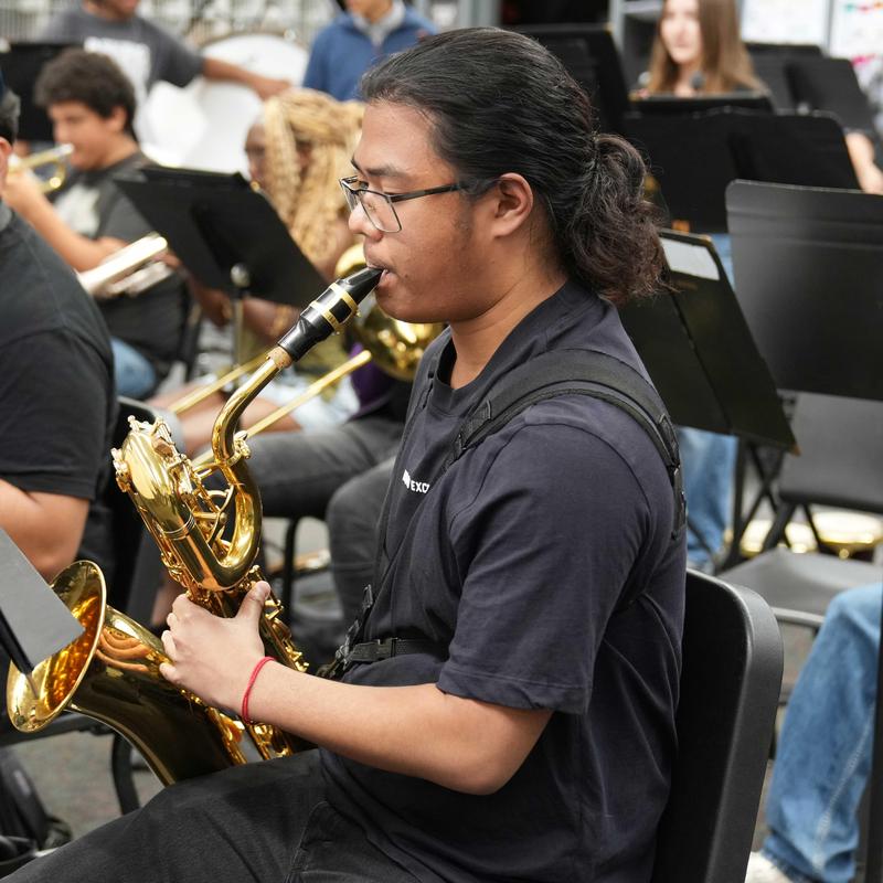 SJHS Saxophone player