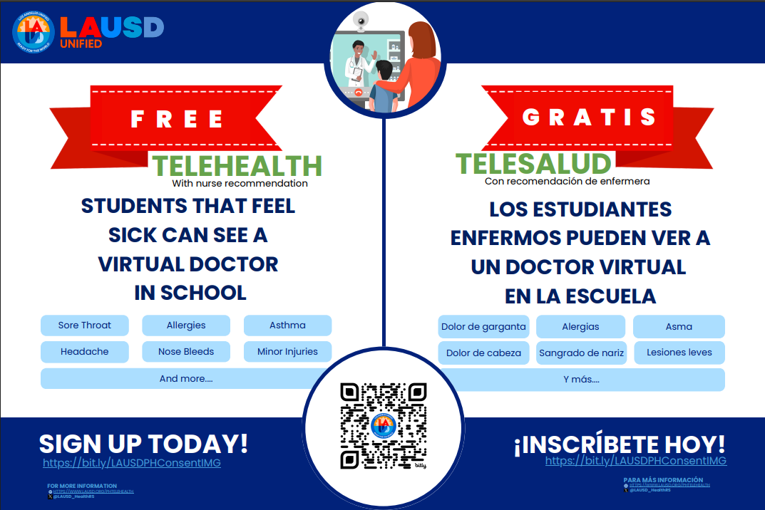 virtual doctor visit flyer