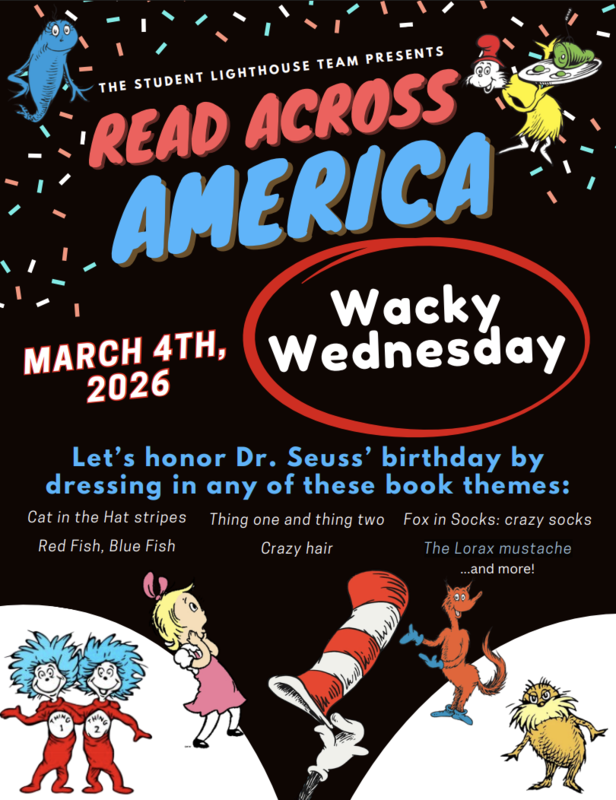 Wacky Wednesday-Read Across America