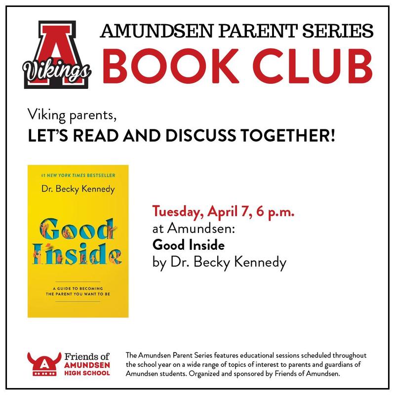 Parent Series Book Club in Person April 7 at 6pm! Click to Sign Up Featured Photo