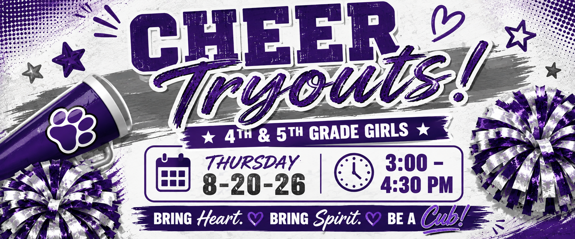 Cheer tryouts