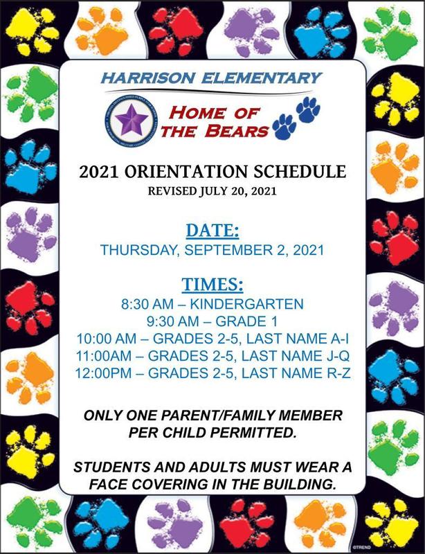 2021-22 Orientation Schedule Featured Photo