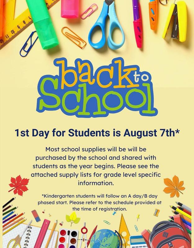 Back to School Solomon Elementary School