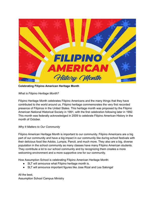 Celebrating Filipino American Heritage Month