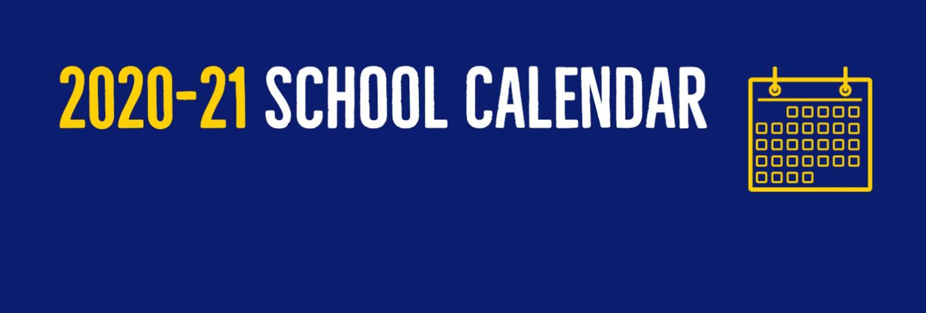 20-21 academic calendar