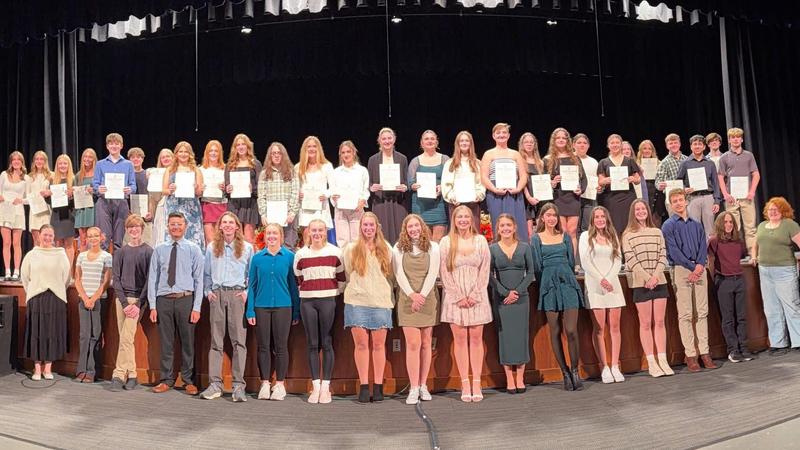 Penn Yan Academy Inducts 27 Students Into National Honor Society Featured Photo