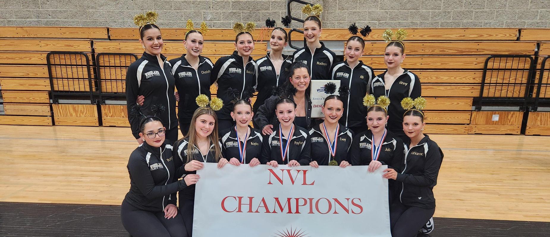 2026 High School Dance Team - NVL Champions