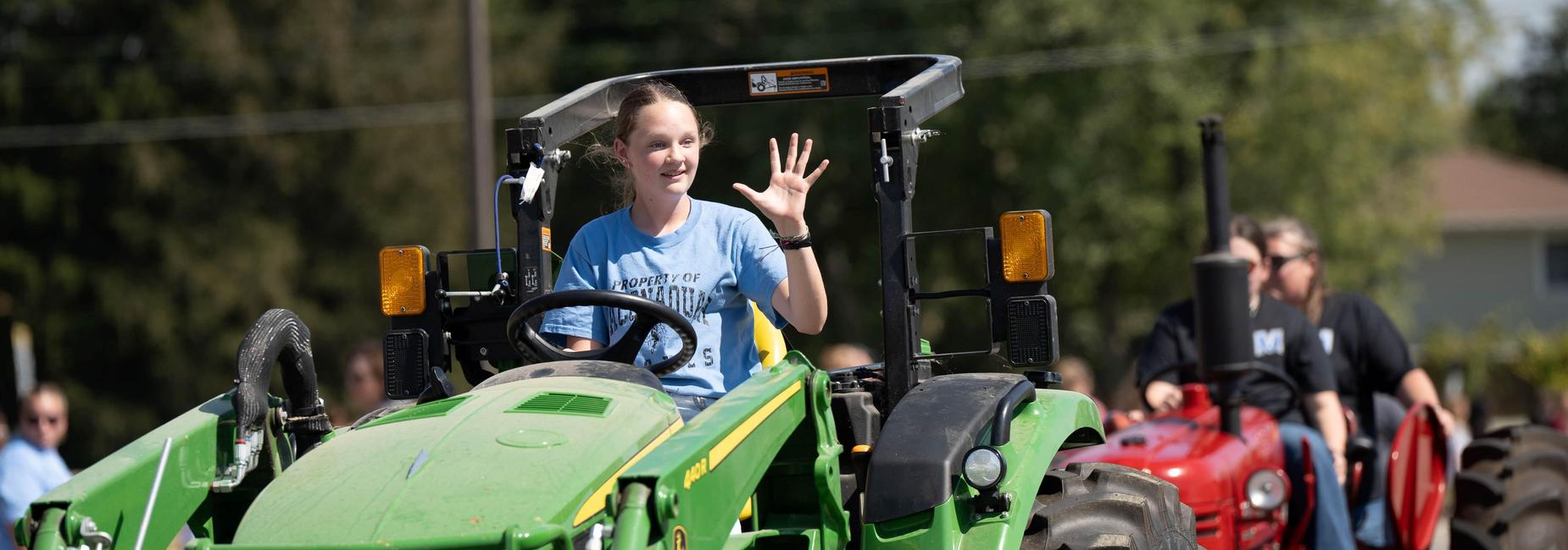 middle school tractor drive
