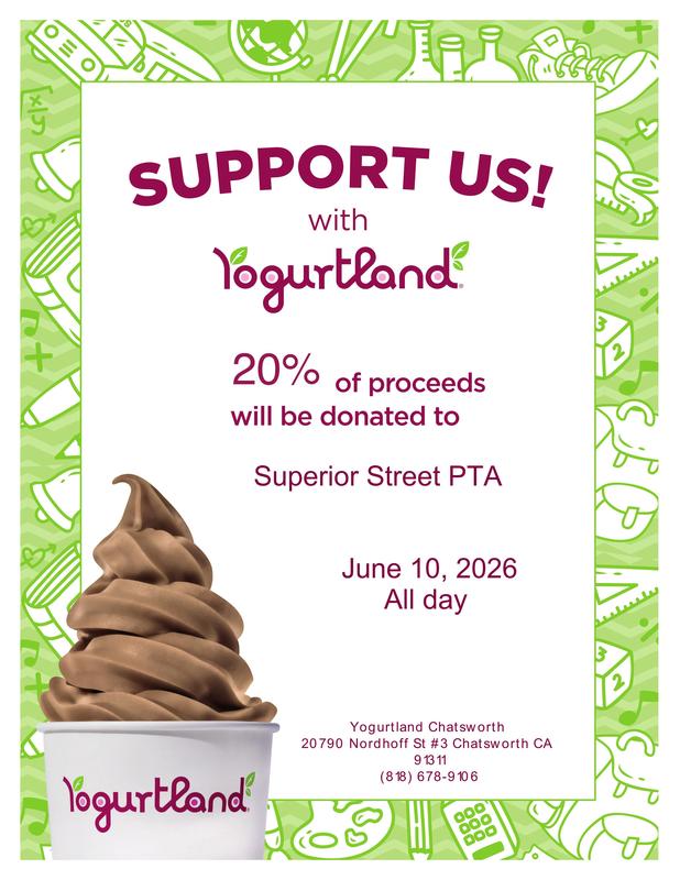 Yogurtland Flyer