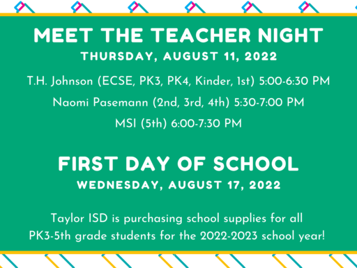 Meet the Teacher Night