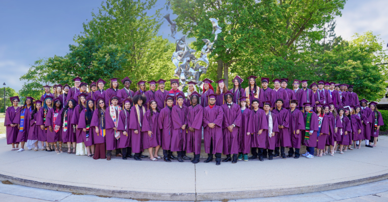 Tenor Cathedral Square Class of 2026 group picture
