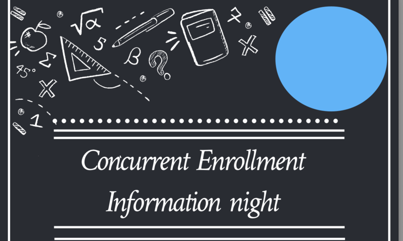 black poster with geographic symbols