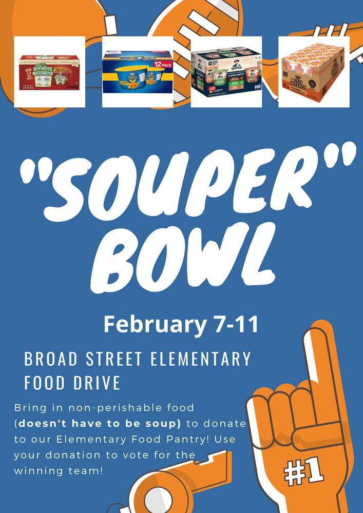 Souper Bowl Food Drive