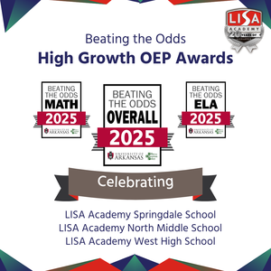 OEP beating the odds badges and school list