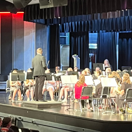 Choir Concert with Students and Instructor.