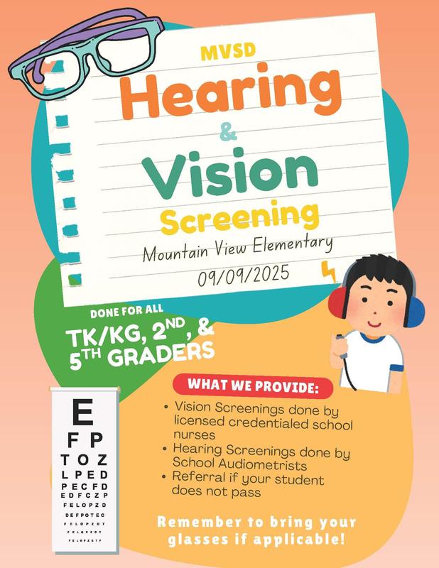 Hearing & Vision Screenings