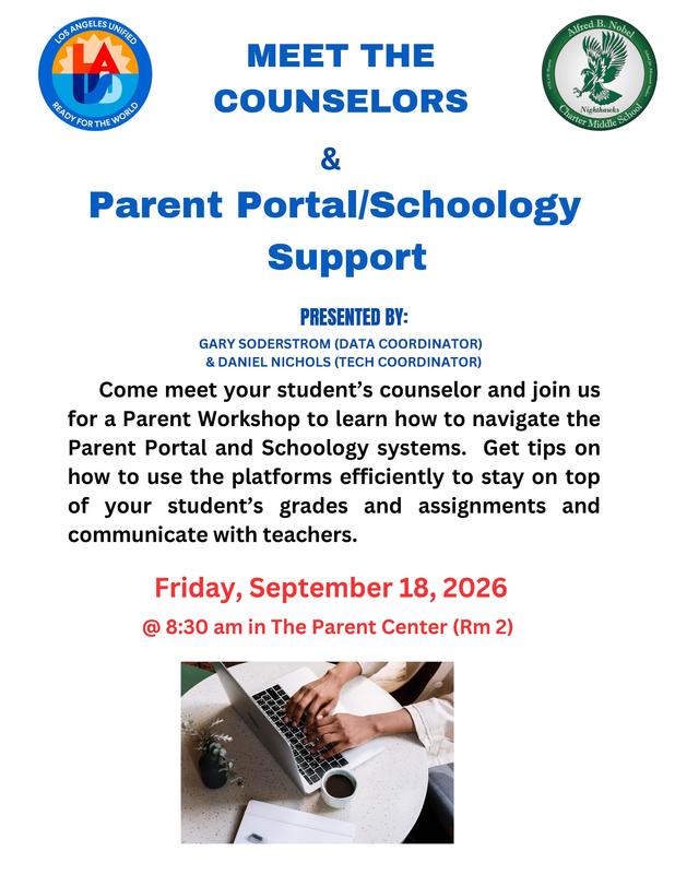 Parent Portal & Schoology Support Workshop Featured Photo