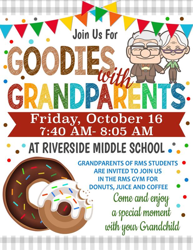 Goodies with Grandparents Friday, October 16th 7:40am-8:05am
