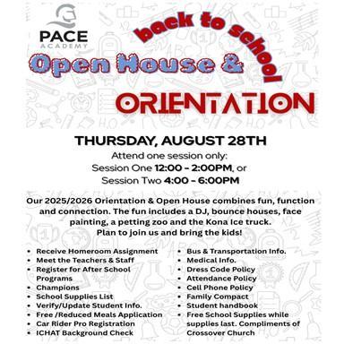 Orientation & Open House Featured Photo
