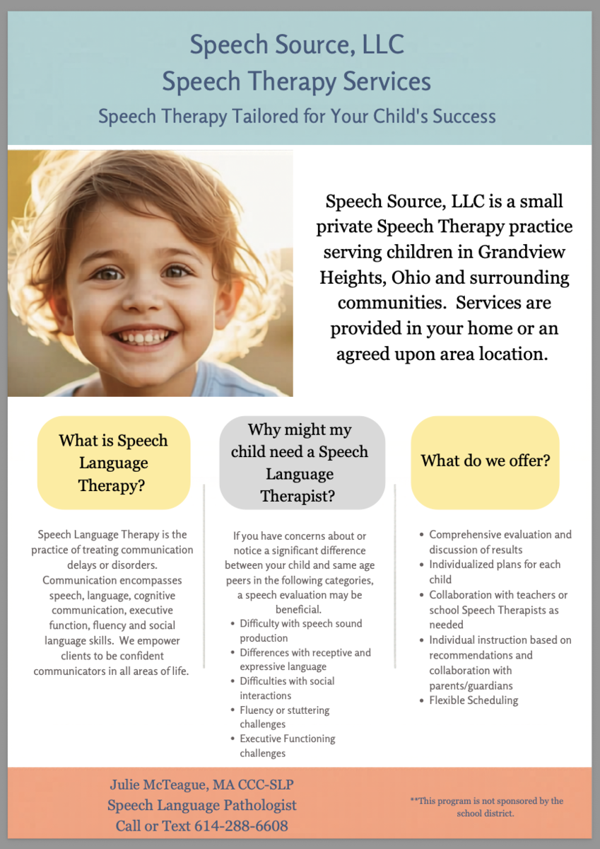 Speech therapy information