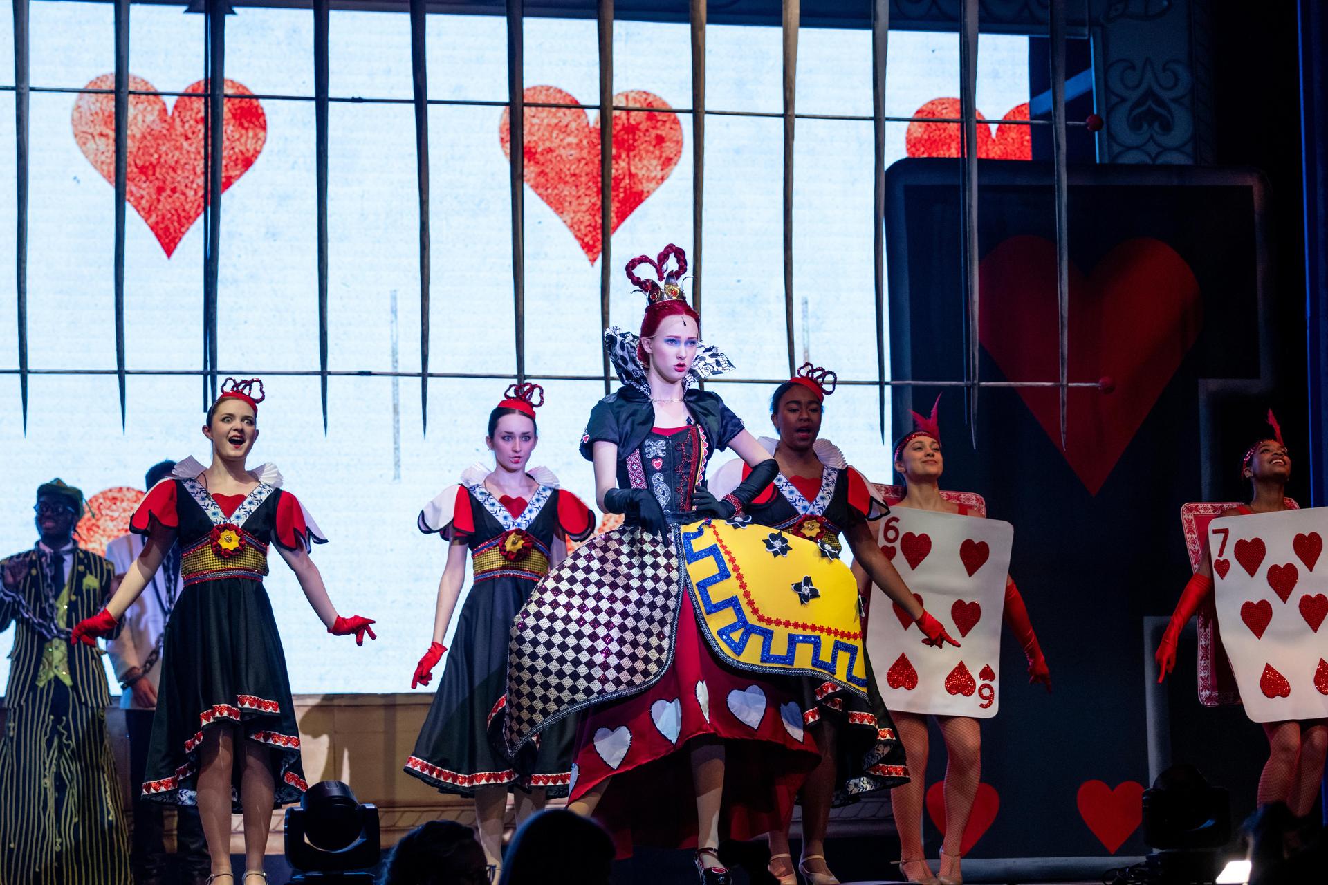 A scene from Wonderland