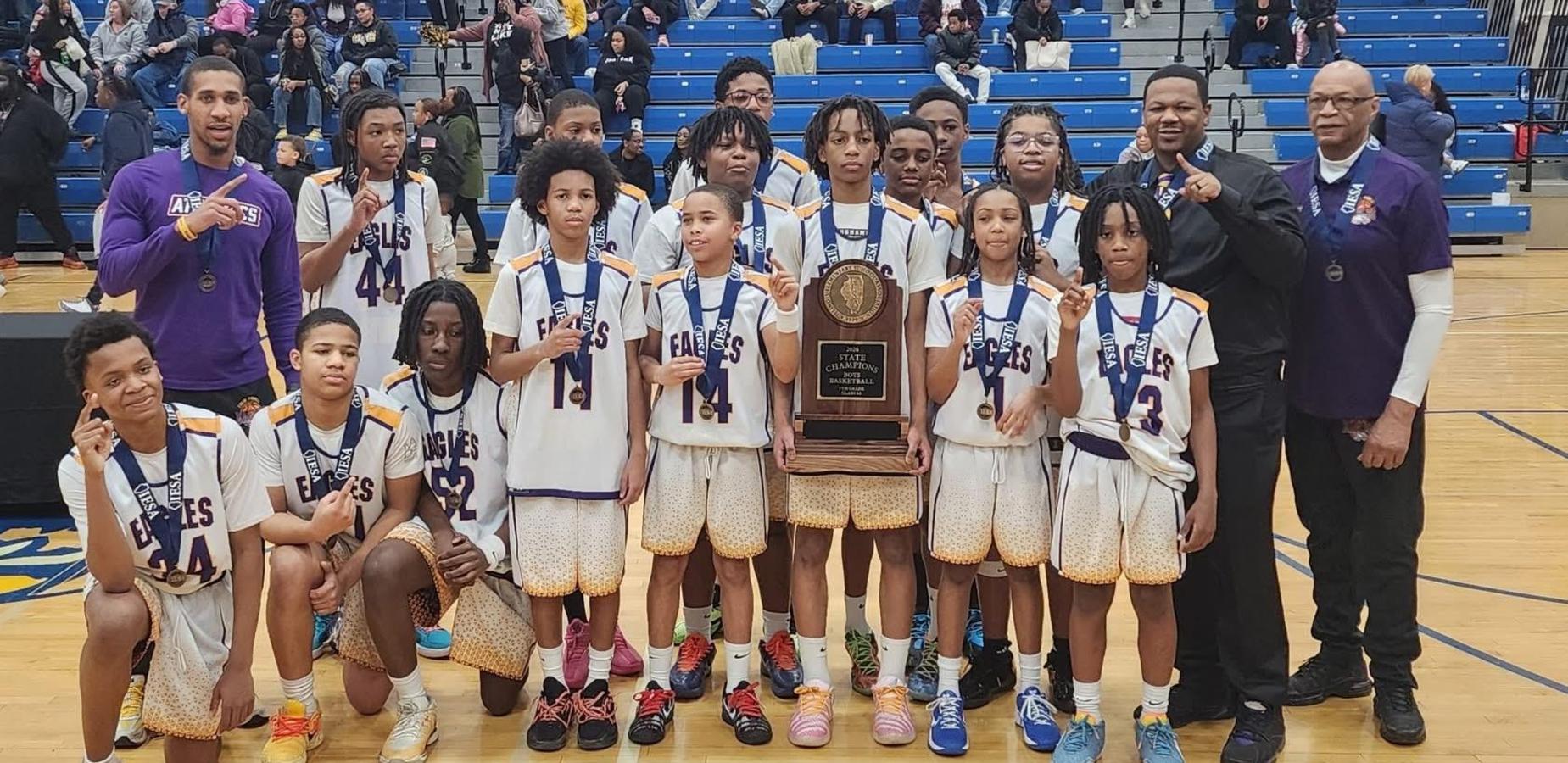 Congratulations to our 7th grade Eagles on winning the State Championship!