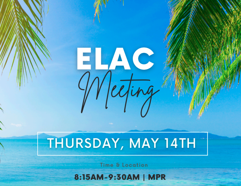 ELAC Meeting