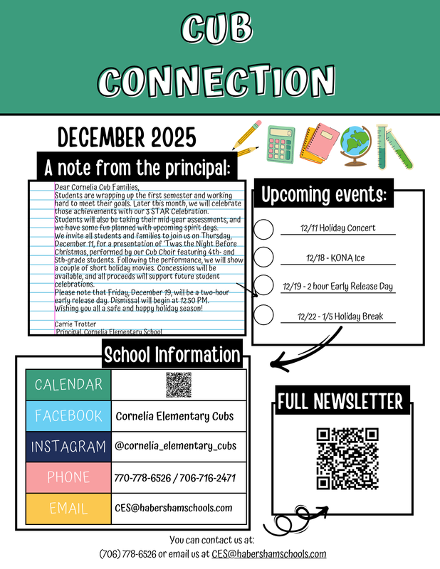 Cub Connection - December 2025