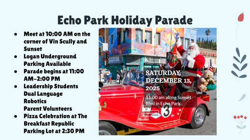 Echo Park Holiday Parade